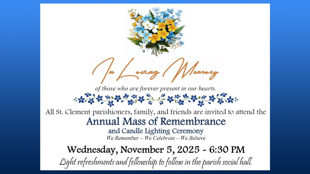 Mass of Remembrance 2025