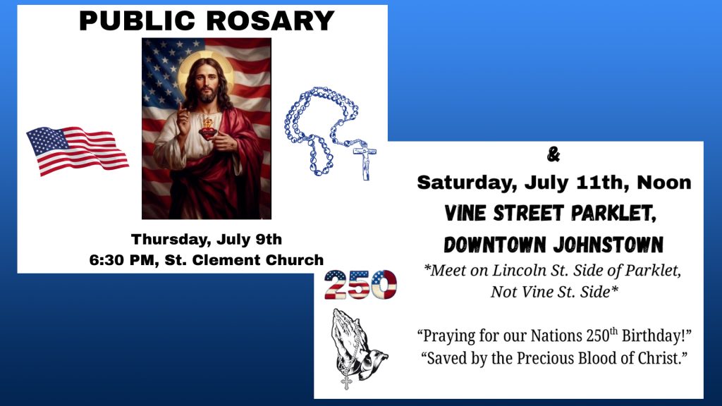 Public Rosary July