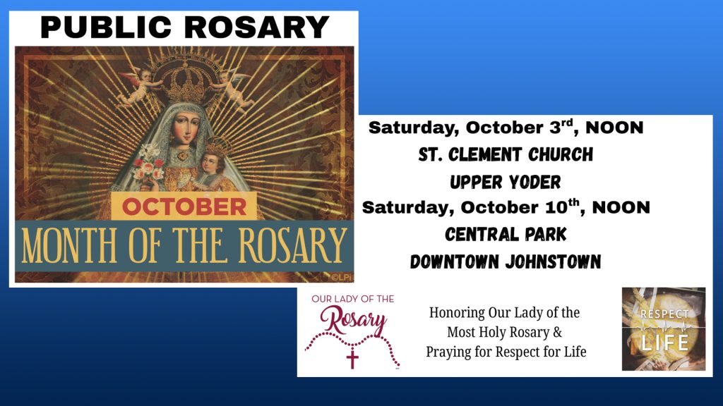 Public Rosary October